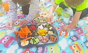 Schnelles Picknick mit Kindern und Muffinblech - Mama im Spagat