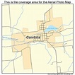 Aerial Photography Map of Cambria, WI Wisconsin