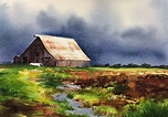 Watercolor Landscape Paintings For Beginners at PaintingValley.com ...