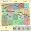 Washtenaw County Map, Michigan