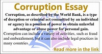 Corruption Essay with Quotations| Essay on Corruption for Students