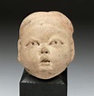 Pre-Columbian Olmec Baby Head Pre-Columbian, Mexico, Olmec culture ...