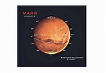 Marskarte - Spektrum der Wissenschaft