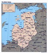 Mapa político detallado de los Estados bálticos - 1994 | Báltico y ...