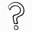 Question Mark Drawing transparent PNG - StickPNG