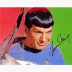 Autografo Leonard Nimoy 10- Star Trek Foto 20x25: | Ultimo Avamposto