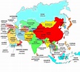 Países y capitales de Asia | Saber es práctico