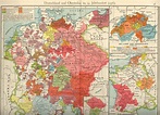Politische Karte Deutschland 18. Jahrhundert - KI-Landkarte Deutschland