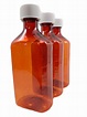 Oval Pharmacy Bottle for Liquid Medicine – Amber Medicine Bottle ...