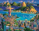 Rio De Janeiro, 500 Pieces, Dowdle Folk Art | Puzzle Warehouse