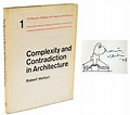 Complexity and Contradiction in Architecture. | Raptis Rare Books