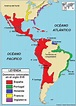 Territorios colonizados de América : Colonización española