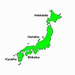 Japan map islands - Map of islands of japan (Eastern Asia - Asia)