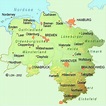 Mapa de Baja Sajonia | Portal español