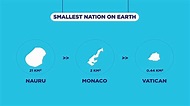The Smallest Countries In The World - WorldAtlas