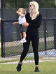 Elin Nordegren spotted with kids as ex Tiger Woods recovers from crash
