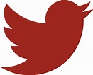 Red Twitter Logo Png - Clip Art Library