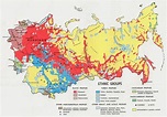 Ethnic map of Russia - Russia ethnic map (Eastern Europe - Europe)