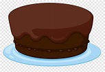 Pastel de chocolate Sachertorte Ganache, dibujos animados de pastel de ...