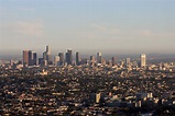 Skyline of Los Angeles, California during the day image - Free stock ...