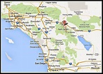 Palm Springs California Map - Map Of The World