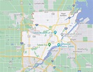 Map Of Downtown Toledo, Ohio | Maps Of Ohio