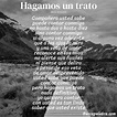 Poema Hagamos un trato de Mario Benedetti - Análisis del poema