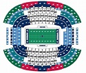 Dallas Cowboys stadium map - Cowboys stadium map (Texas - USA)