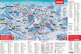 Kitzbühel Piste Map / Trail Map (high res.)
