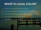 Local Color by Maddy Fox