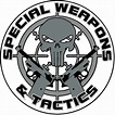Special Weapons & Tactics Skull - Vinyl Sticker at Sticker Shoppe