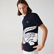 Men's Lacoste Oversized Crocodile Print Polo Shirt | LACOSTE