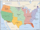 Us Territorial Expansion Map - Map Of The World