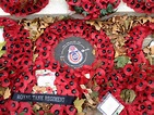 WW2 - The Second World War: Poppies at Remembrance time