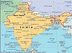 Mapa Antiguo De La India