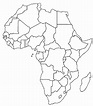 Africa – Printable Maps –Freeworldmaps - Blank Outline Map Of Africa ...