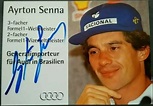 Formula One - Ayrton Senna - 1993 - Autograph - Catawiki