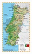 Mappa Portogallo: Mappa fuori linea e mappa dettagliata Portogallo