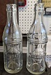 Vintage Squeeze 8 sided glass soda bottle pair( This price is for 2 ...