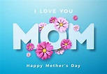 Happy Mother's Day Greeting card design 341551 Vector Art at Vecteezy