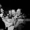 Arthur O'Connell and wife Ann Hall Dunlop attend the Academy Awards ...