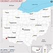 Where is Cincinnati, Ohio | Where is Cincinnati, OH Located in USA