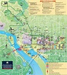 Washington, D.C. tourist attractions map - Ontheworldmap.com