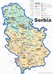 Serbia Tourist Map - Ontheworldmap.com