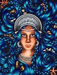 Mama Cocha Incan Goddess Artwork Wall Art Giclée Print | Etsy
