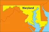 Maryland Mapa Geografia - Gráfico vetorial grátis no Pixabay - Pixabay
