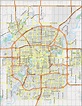Map of Edmonton, Alberta - GIS Geography
