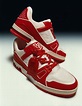 Virgil Abloh Designed and Signed Louis Vuitton ‘LV I (RED) Trainer ...