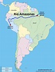 ¿Dónde está el río Amazonas? (con mapa) — Saber es práctico