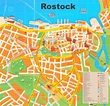 Rostock tourist map - Ontheworldmap.com
